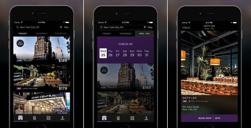 Best Travel Apps | Hotel Tonight