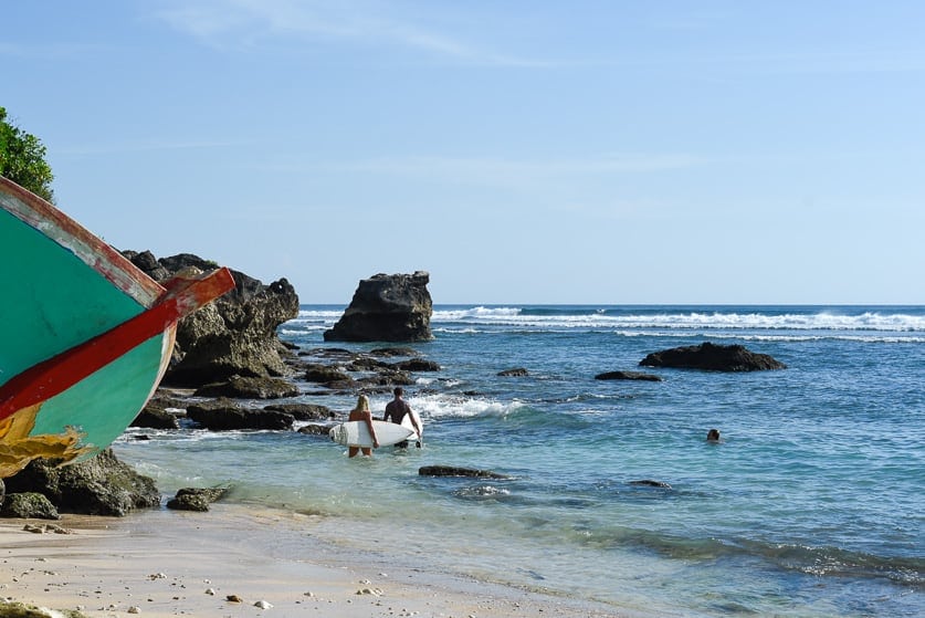 surfing uluwatu temples and secrets entrance