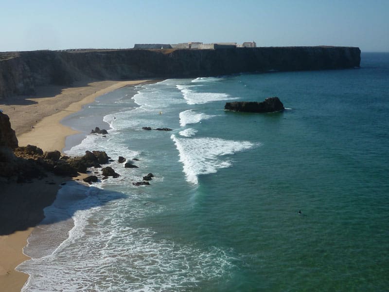 Tonel Beach | surf yoga retreat portugal