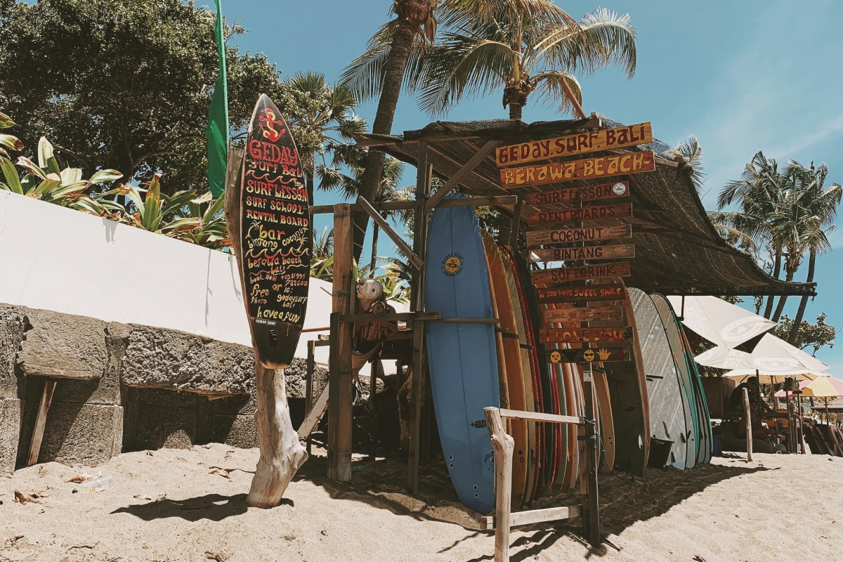 bali surfboard rental