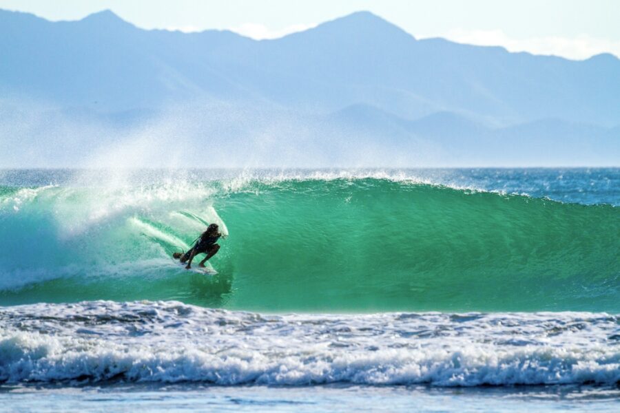 local surfer surfing in nicaragua surf spot