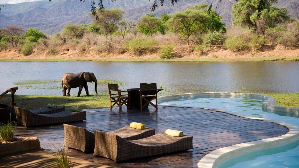 Most Beautiful Pools In The World | Chongwe River House, Zambia