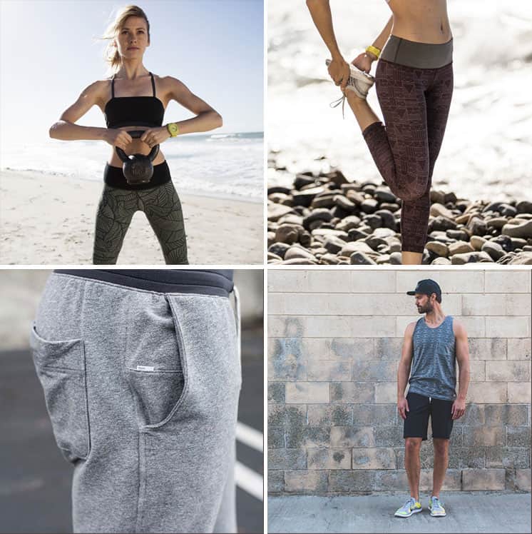 Sustainable Beach-Inspired Activewear / Vuori - Lush Palm