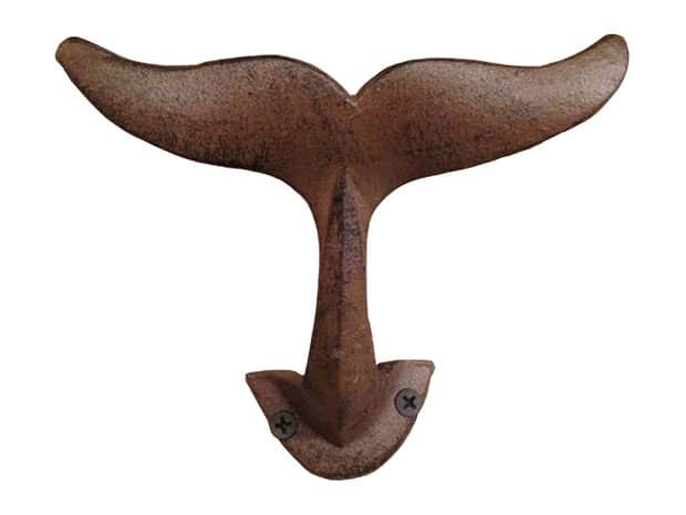 Whale Wall Hook / beach house style