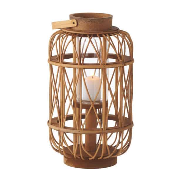 rattan lantern / beach house style