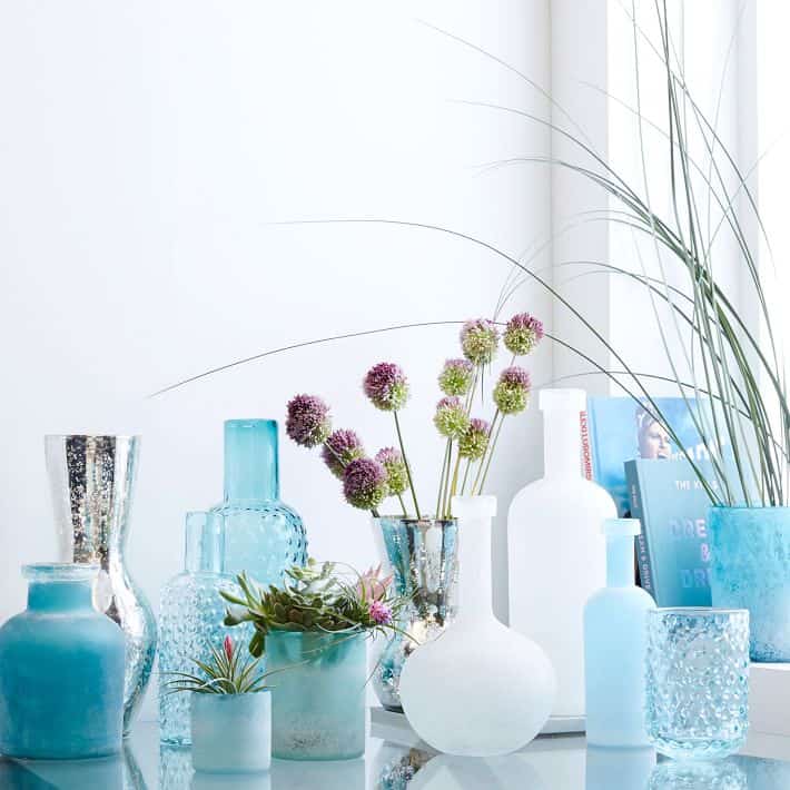 west elm vases / beach house style