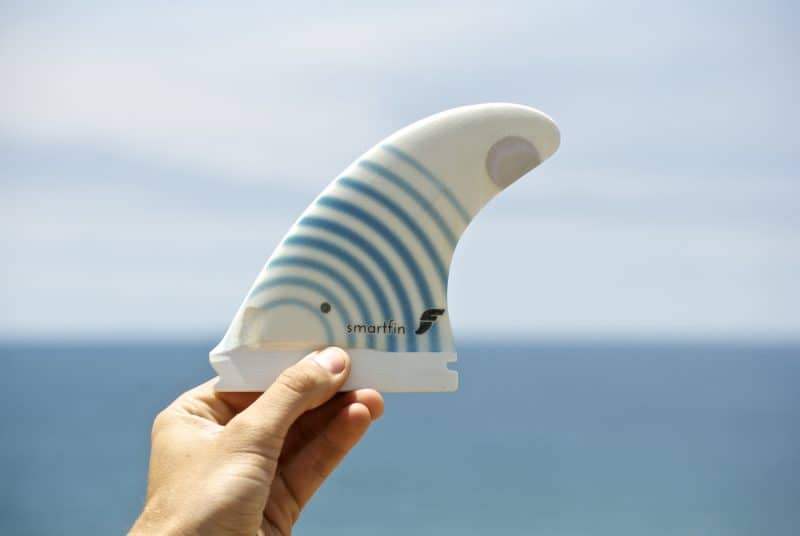 Smartfin / surfboard fin / Fight Climate Change While You Surf