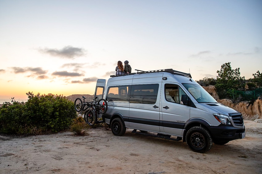 sleeper van hire