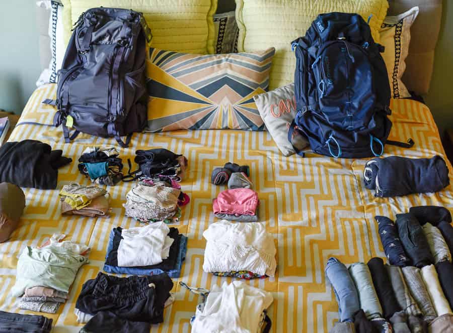 What to pack for a year around the world? That's a whole other post. 