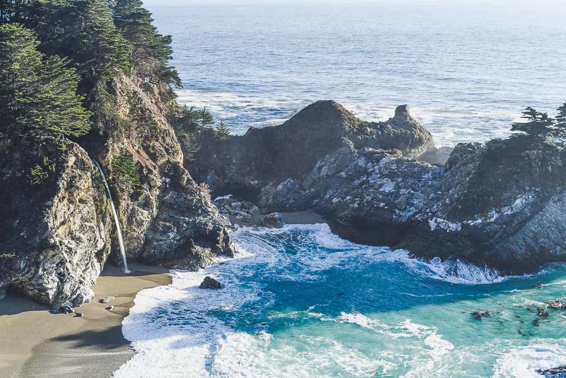 pacific coast highway surf / Big Sur