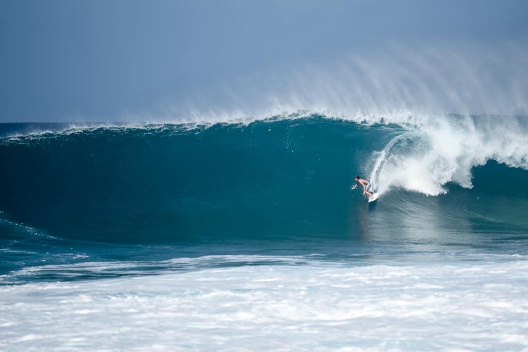 Off-the-wall, North Shore Oahu