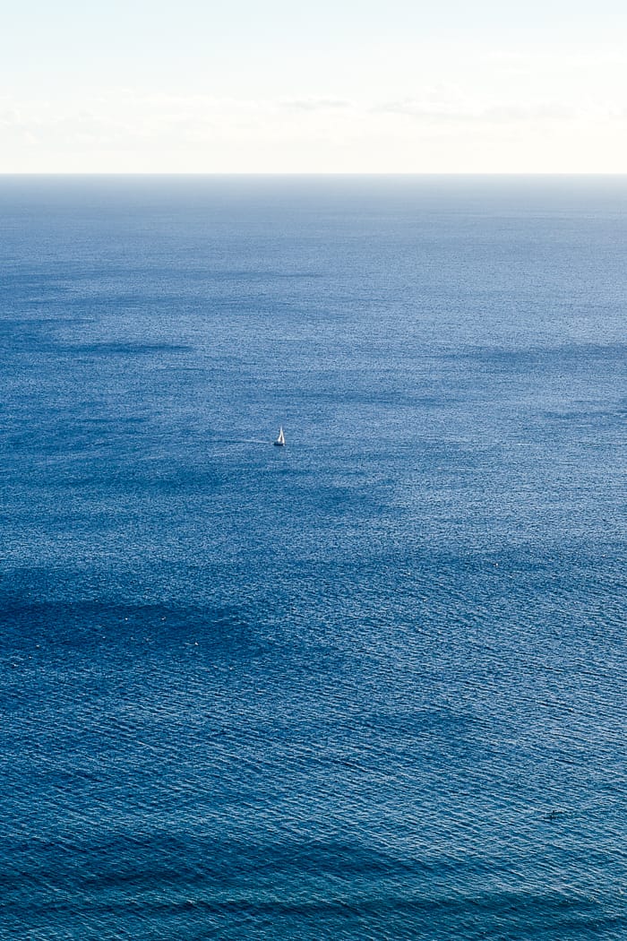 Sailboat in the Ocean