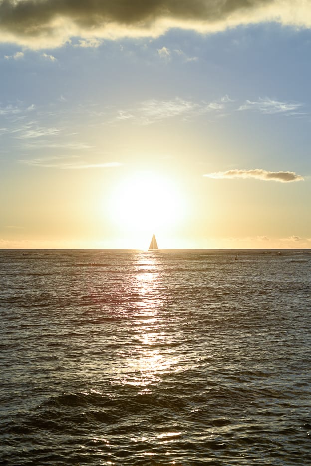 Waikiki Sunset / Honolulu Hawaii