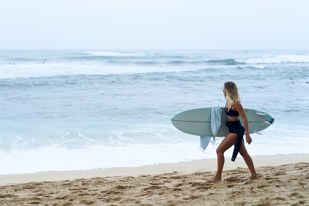 surfer girl / North Shore Oahu