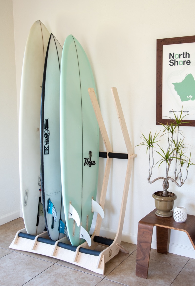 surfboard rack