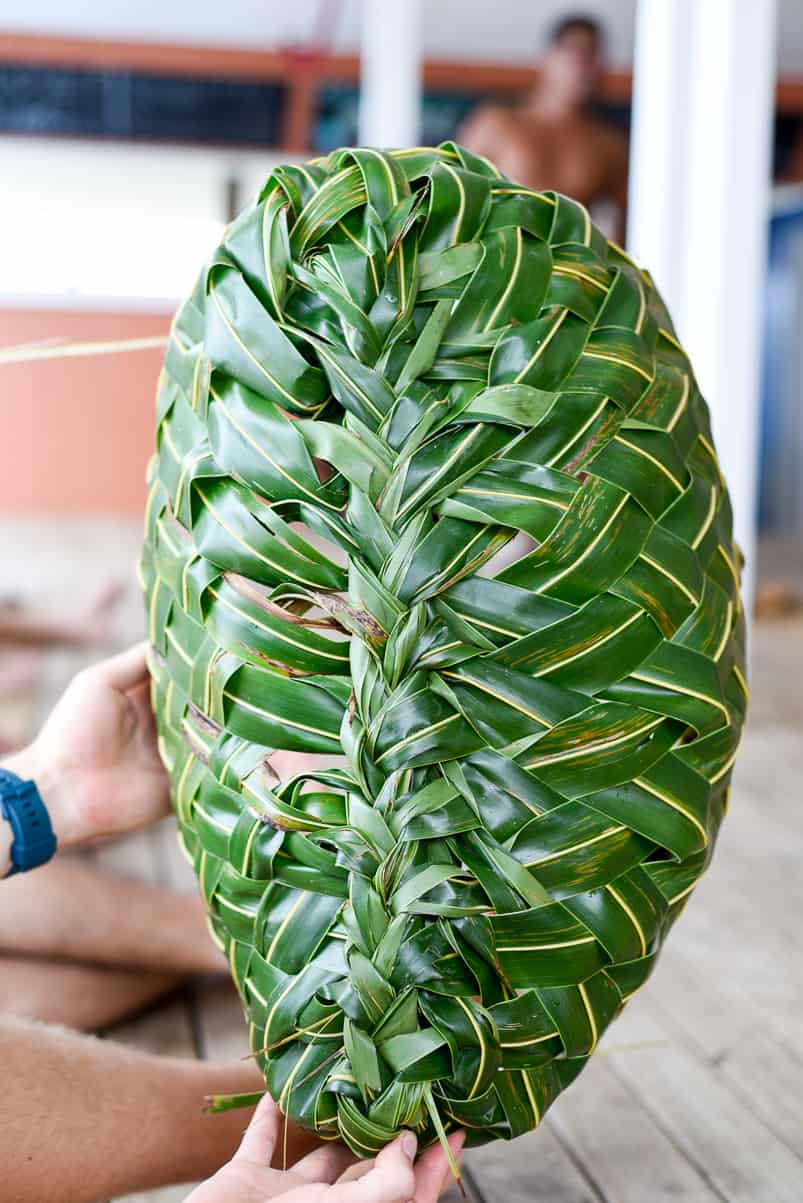 samoa basket weaving