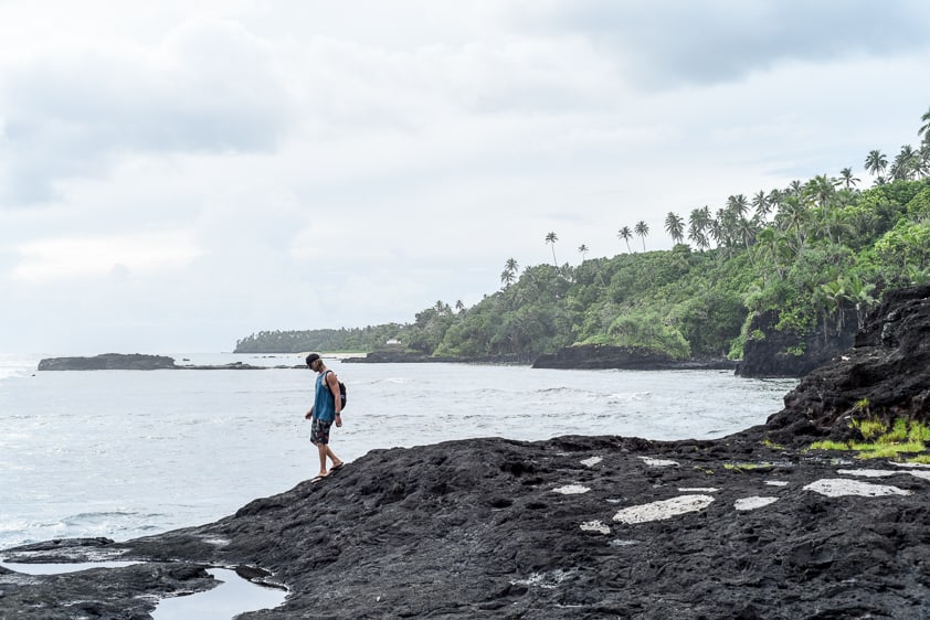 samoa to sua ocean trench