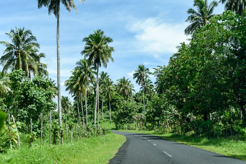 samoa roads