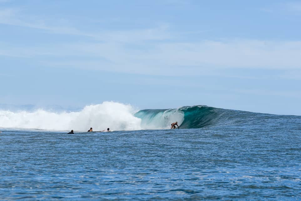 samoa wackas surf break upolu