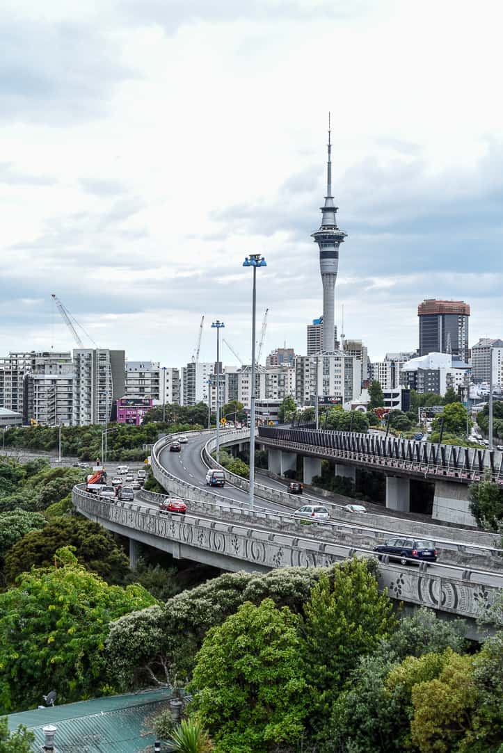 auckland new zealand city scape