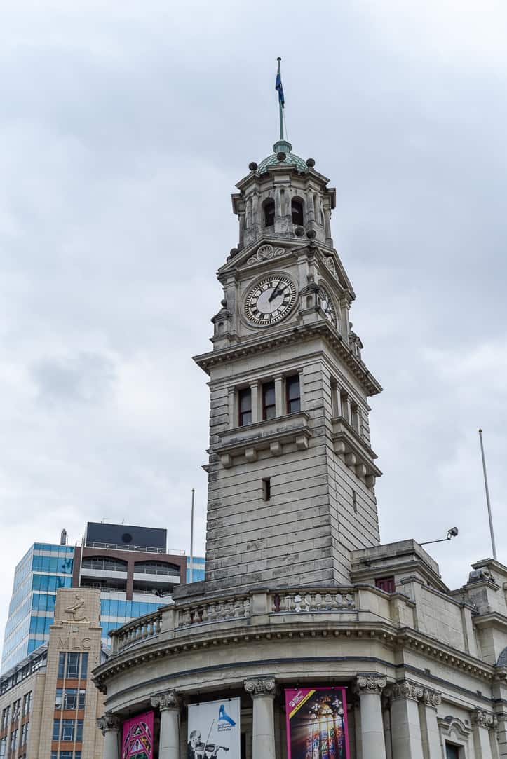 auckland new zealand clock tower