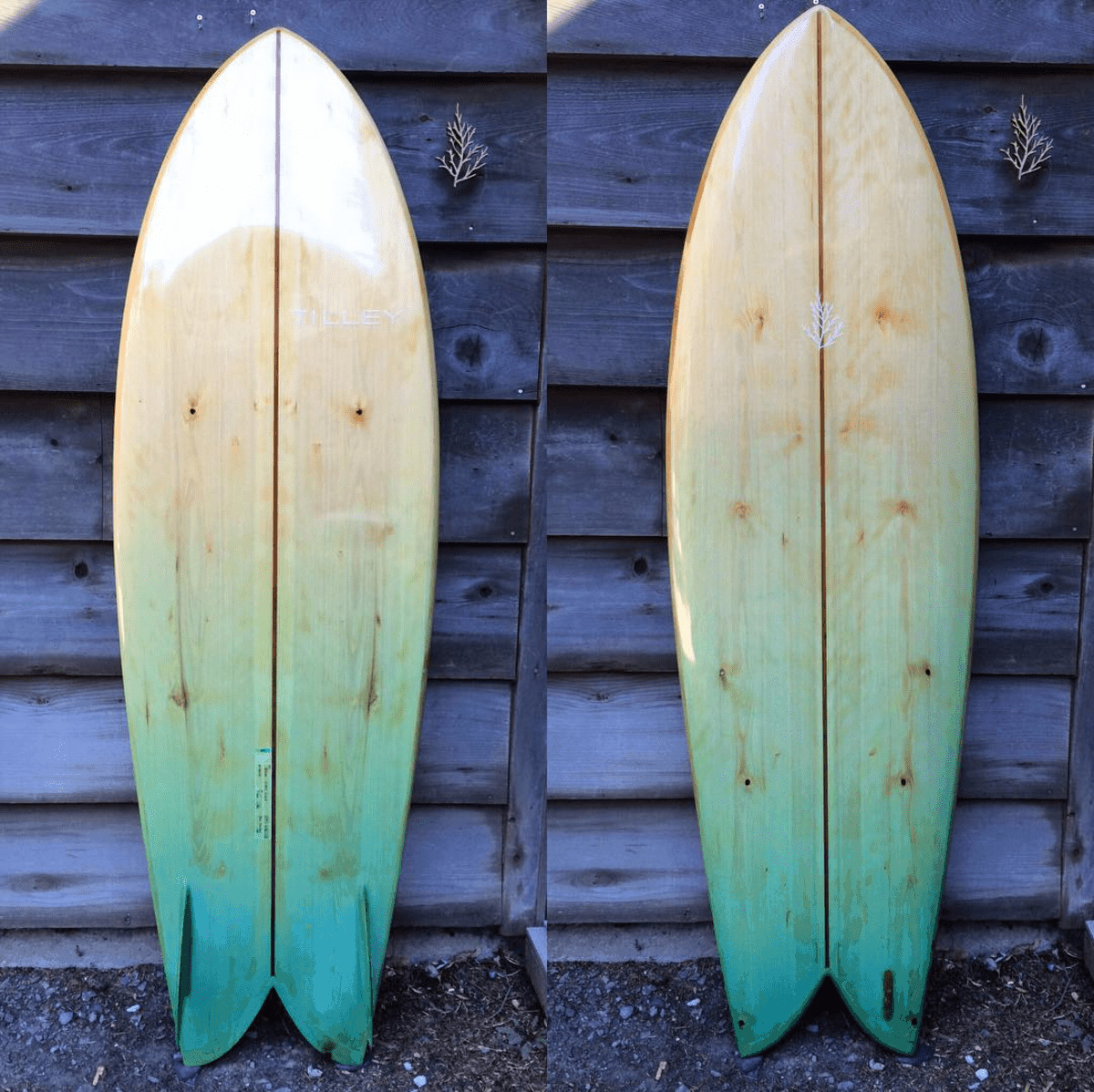 surfboard wood tilly