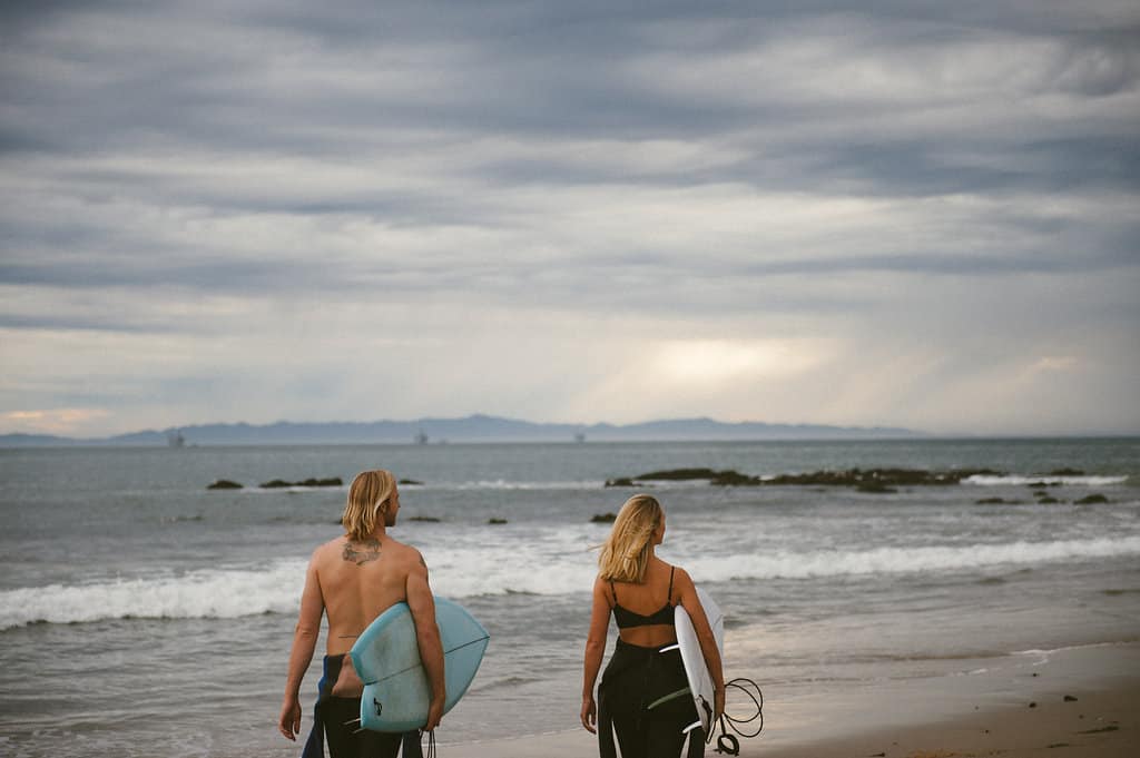 vw bus surf trip