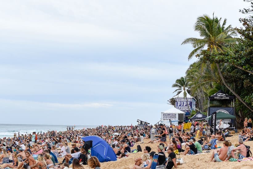 north shore surf competition billabong pipe masters