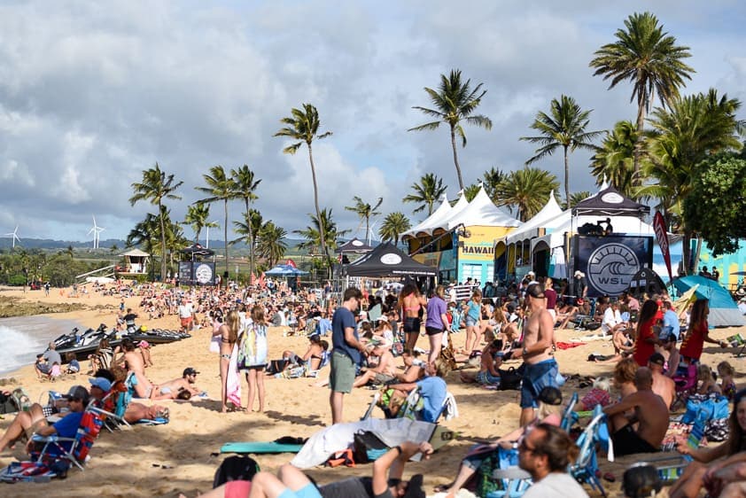 north shore surf competition hawaiian pro