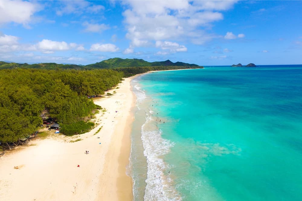 Oahu Hawaii, Waimanalo Beach