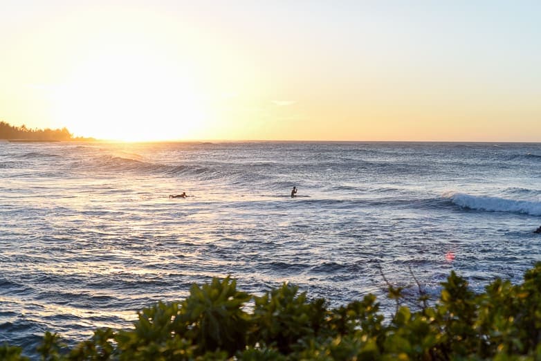 oahu surf spots turtle bay west