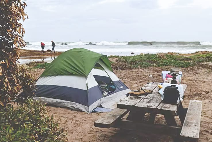 Camping in California / Beach Campgrounds