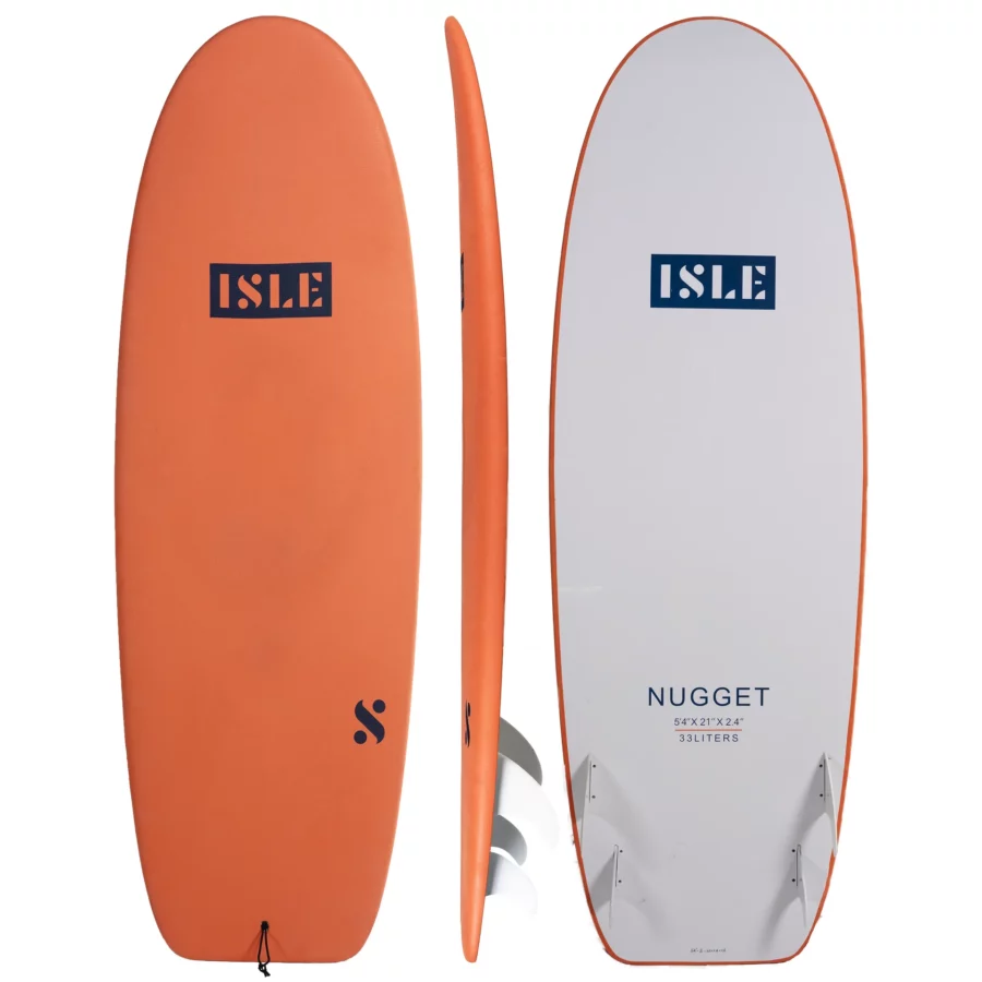 isle nugget soft top surfboard