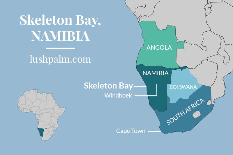 skeleton bay map