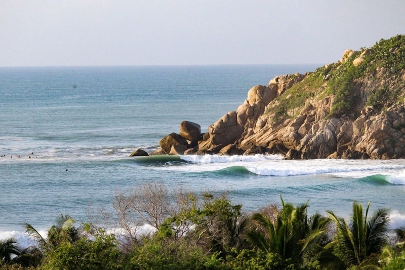 surfing mexico