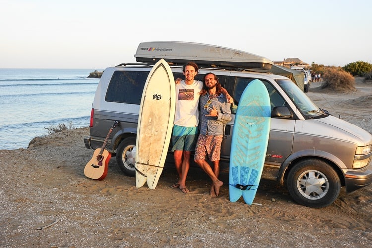 van surf