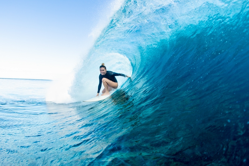 roupa de banho de luxo surfe