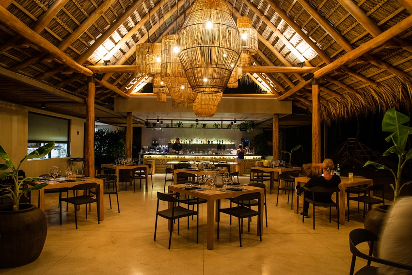 manzu beachfront restaurant