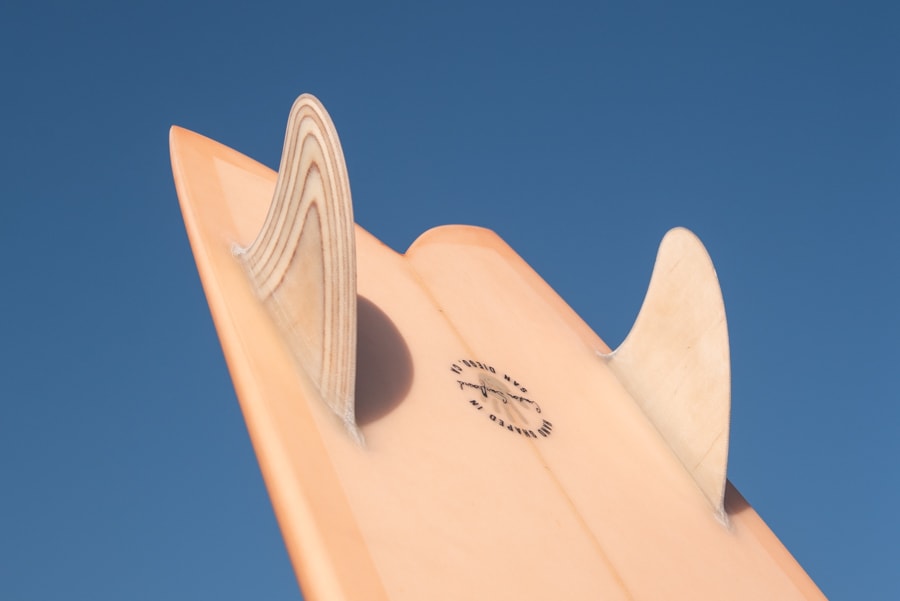 fish surfboard twin fin