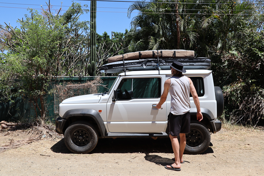 santa teresa costa rica surf trip car rental