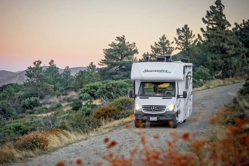 rv rental california