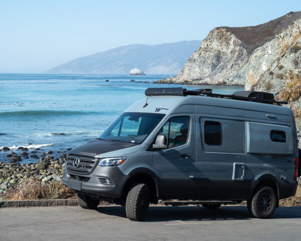 Campervan cheap rental california