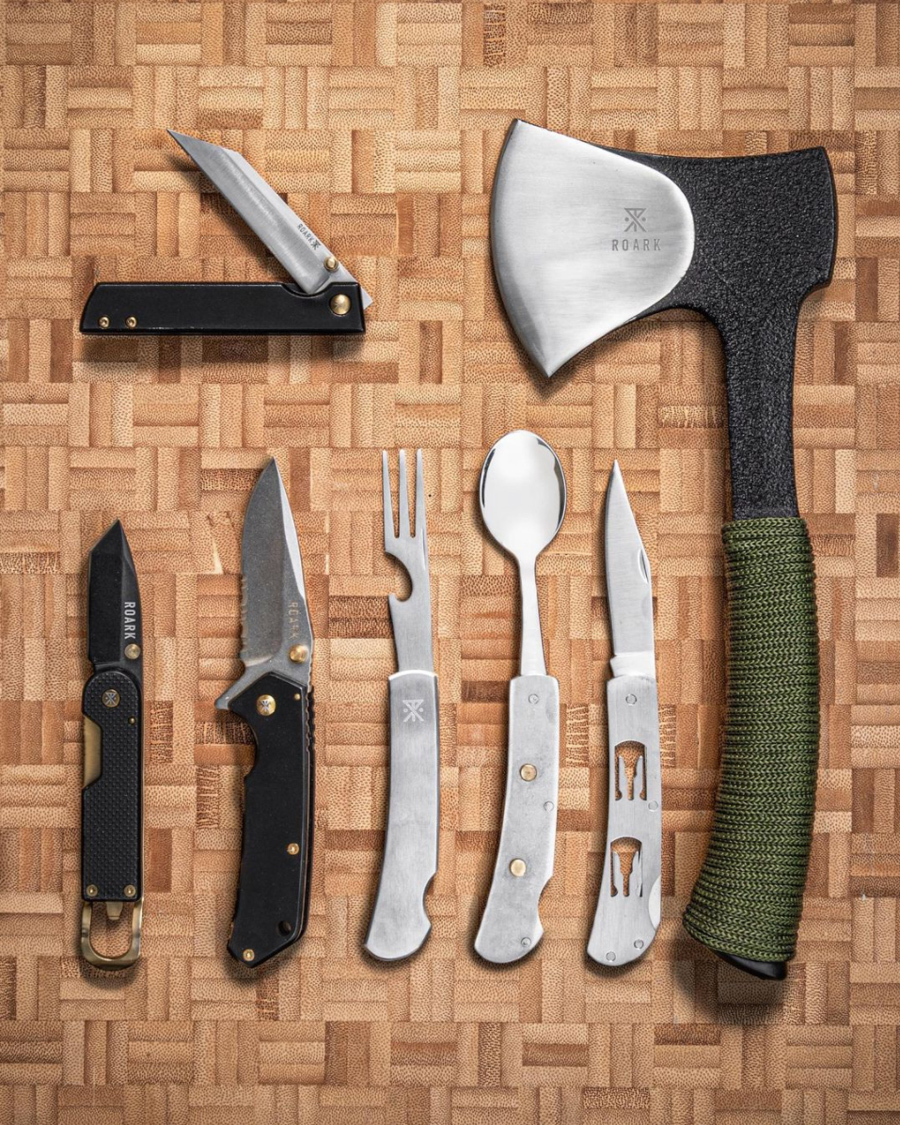 knives and tools by surf brand Roark Revival