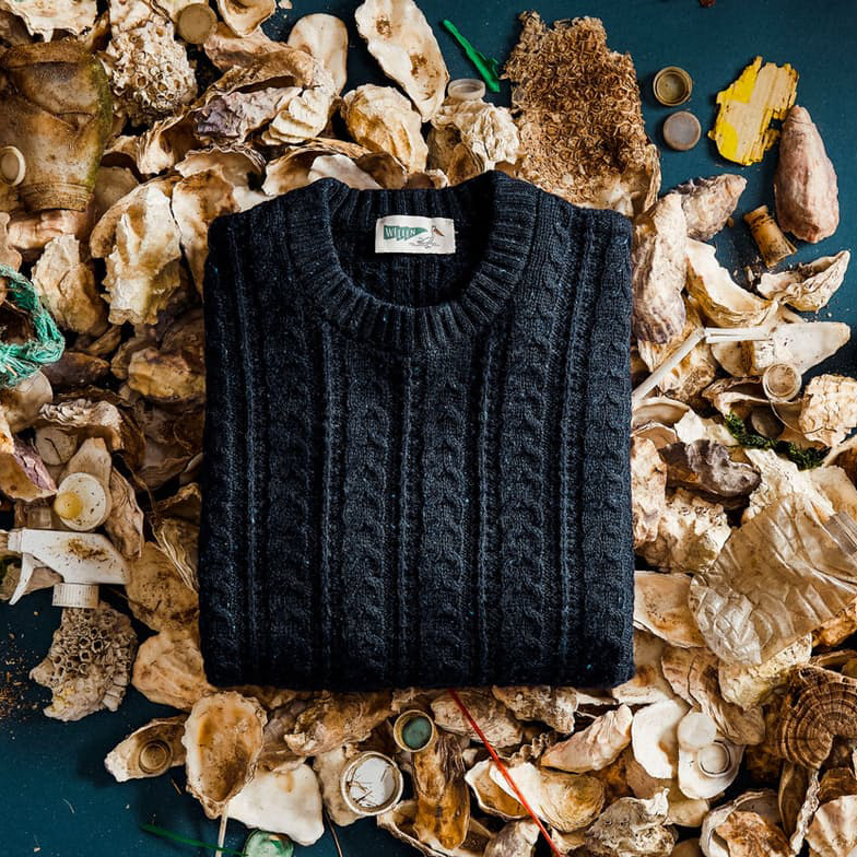 sustainable sweater by Wellen surf brand