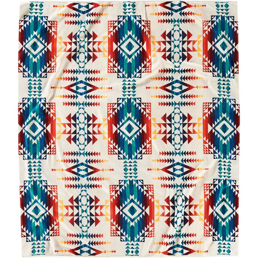 large beach towel with colorful design by Pendleton