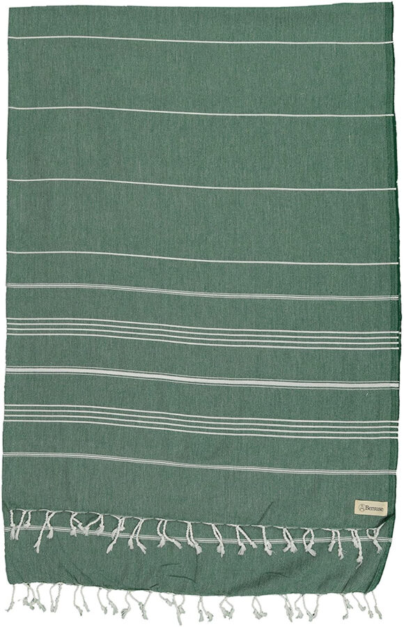 oversized turkish beach towel - green