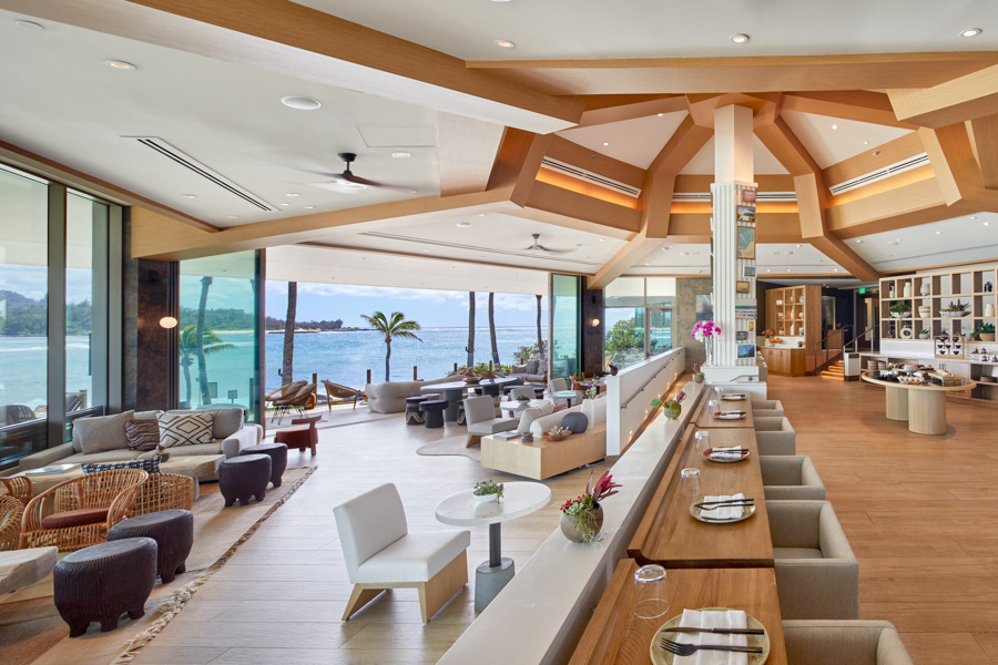 Dining at Turtle Bay Resort, an Oahu luxury resort