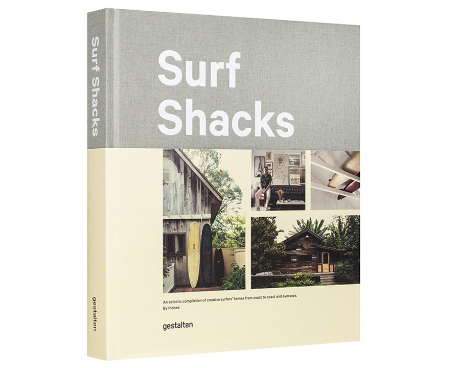 Livro de mesa de café sobre surfe - Surf Shacks