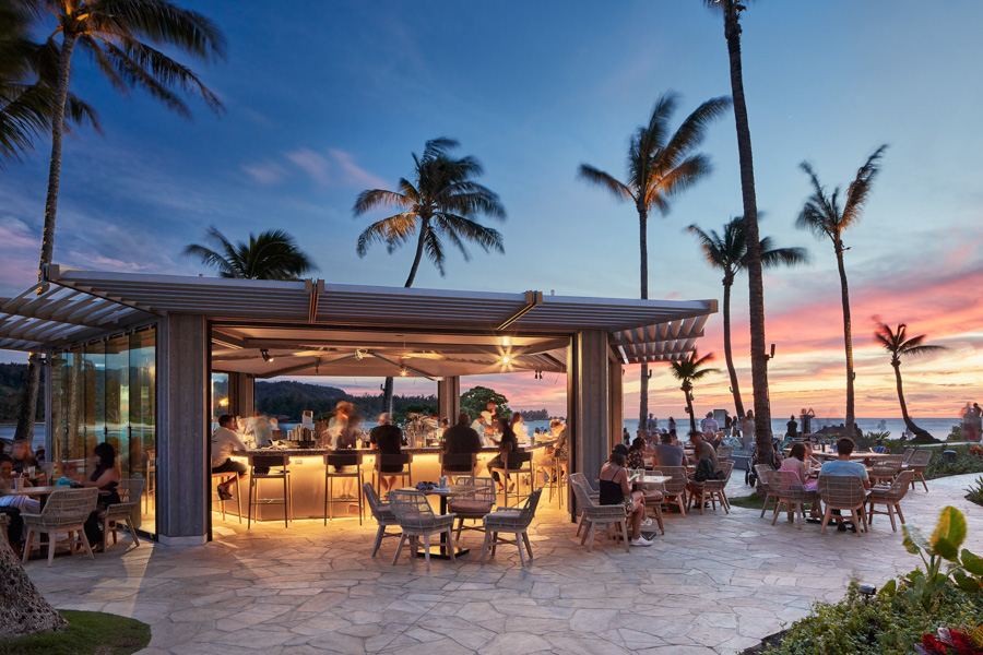 Turtle Bay Resort Sunset Bar, North Shore, Oahu