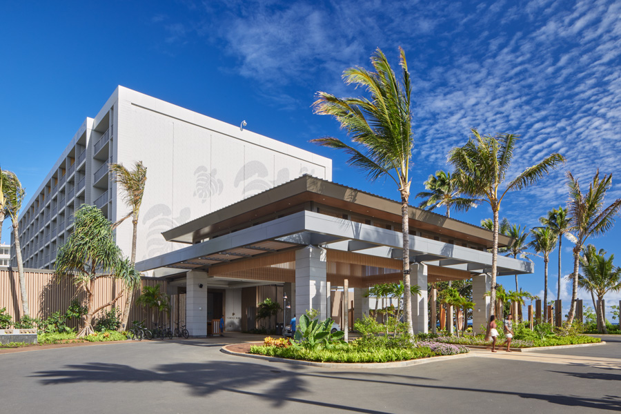 Turtle Bay Resort entrance, North Shore, Oahu